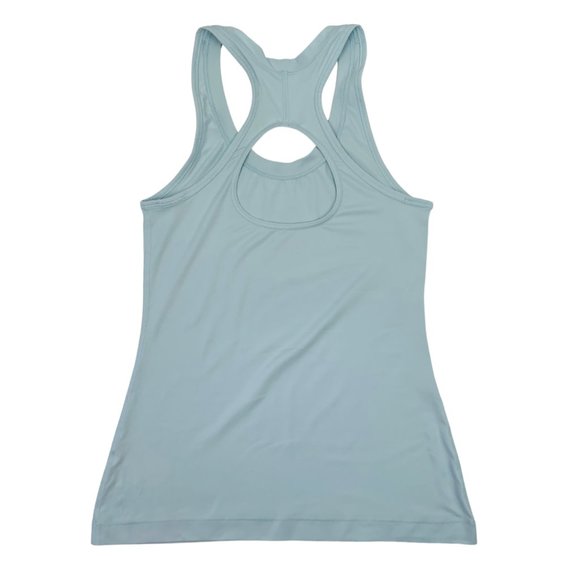 Athleta Nitro Tank Top Lightweight Keyhole Back Yoga Gym Blue Size XS - Picture 2 of 9